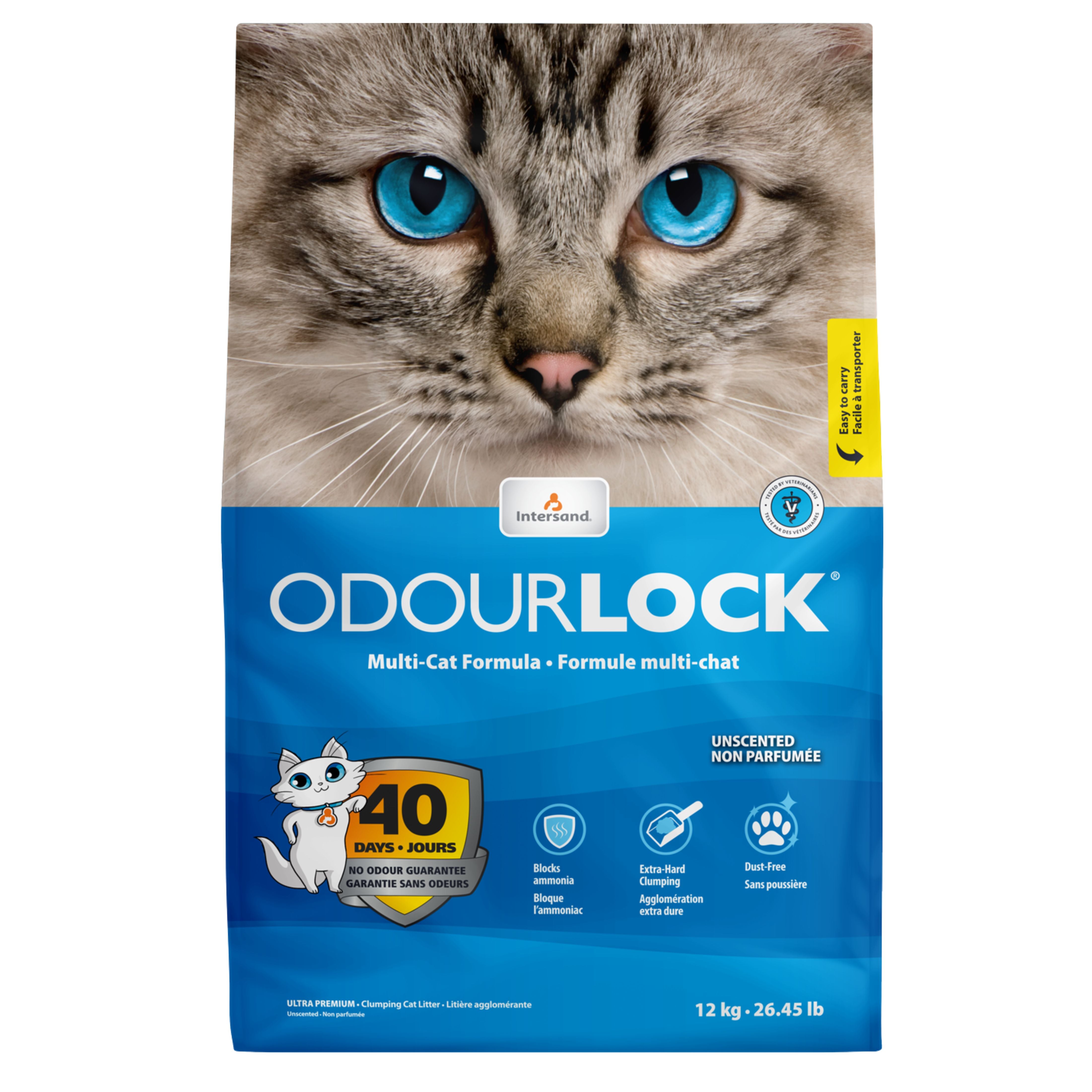 Intersand Odourlock Mineral Cat Litter 12-Kg