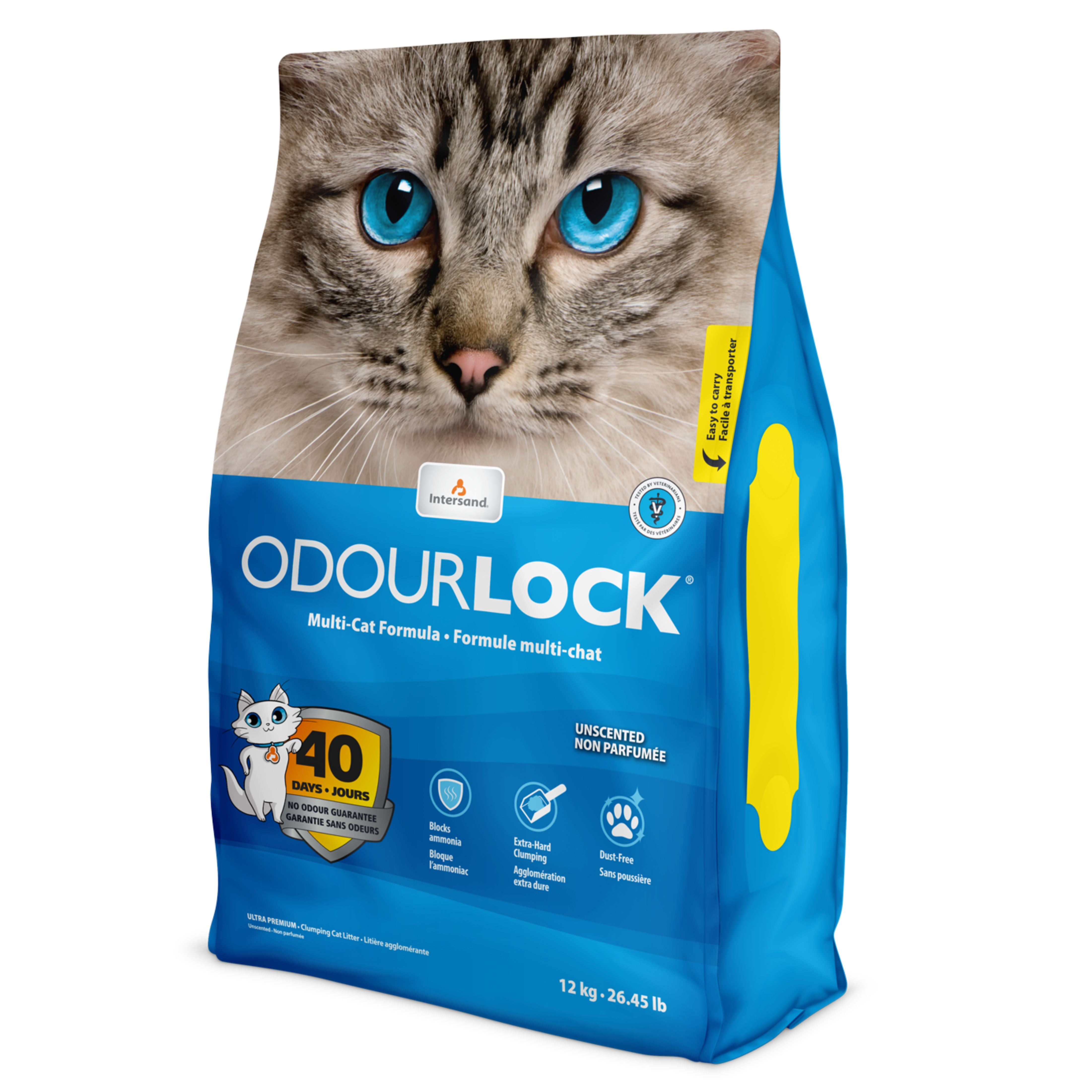 Intersand Odourlock Mineral Cat Litter 12-Kg