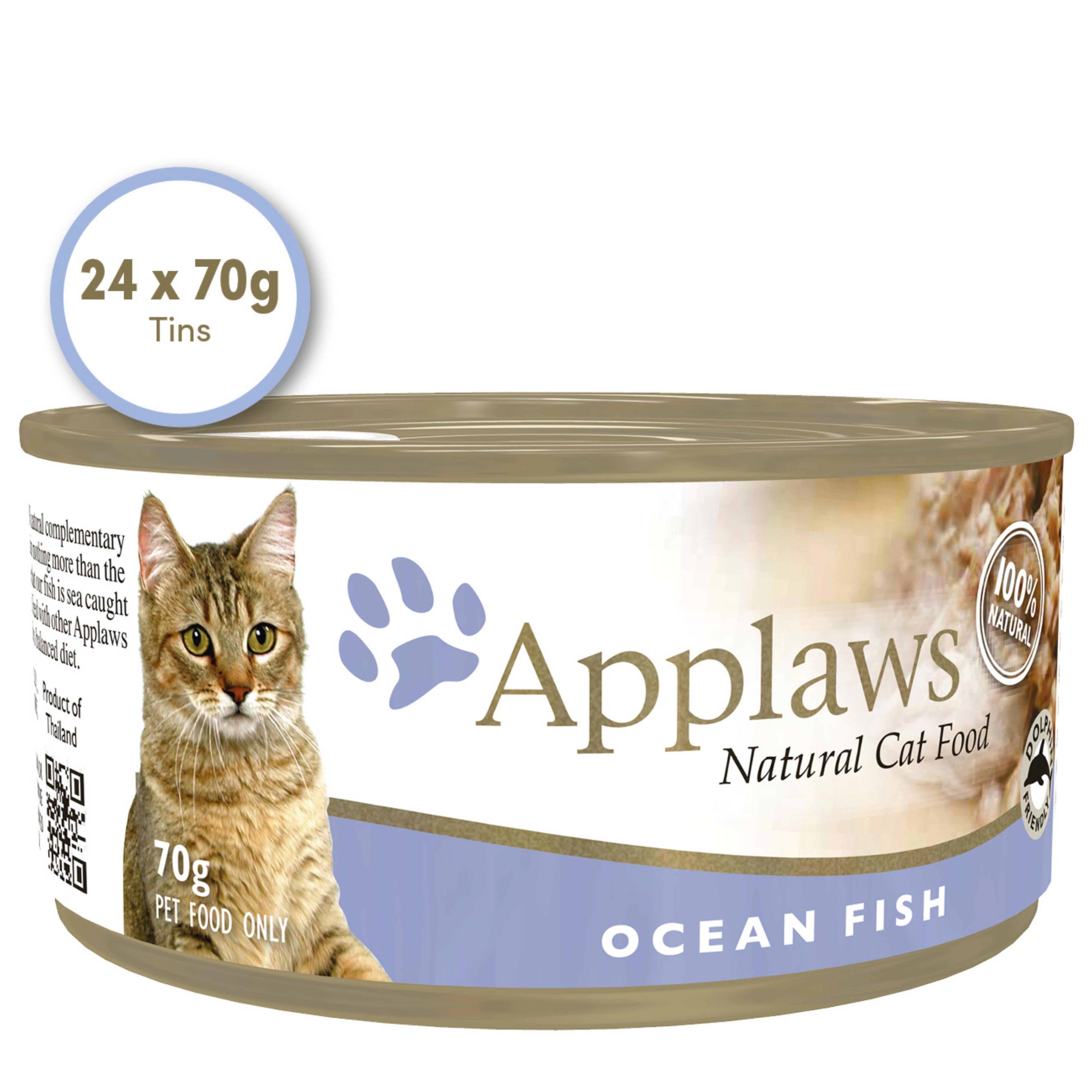 Applaws Cat Wet Food 70g Ocean Fish in Broth