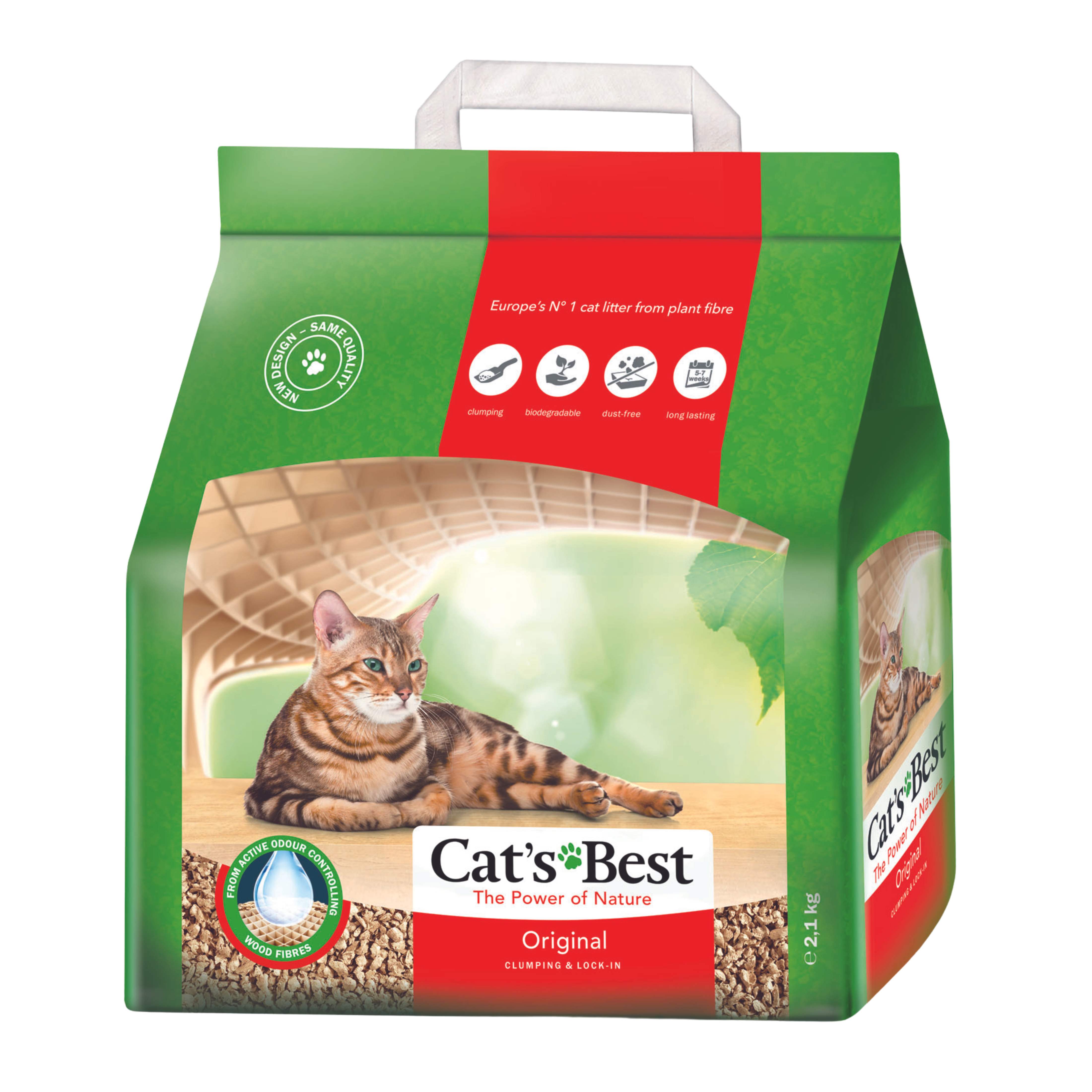 JRS Cat's Best Original Cat Litter 17.2-kg
