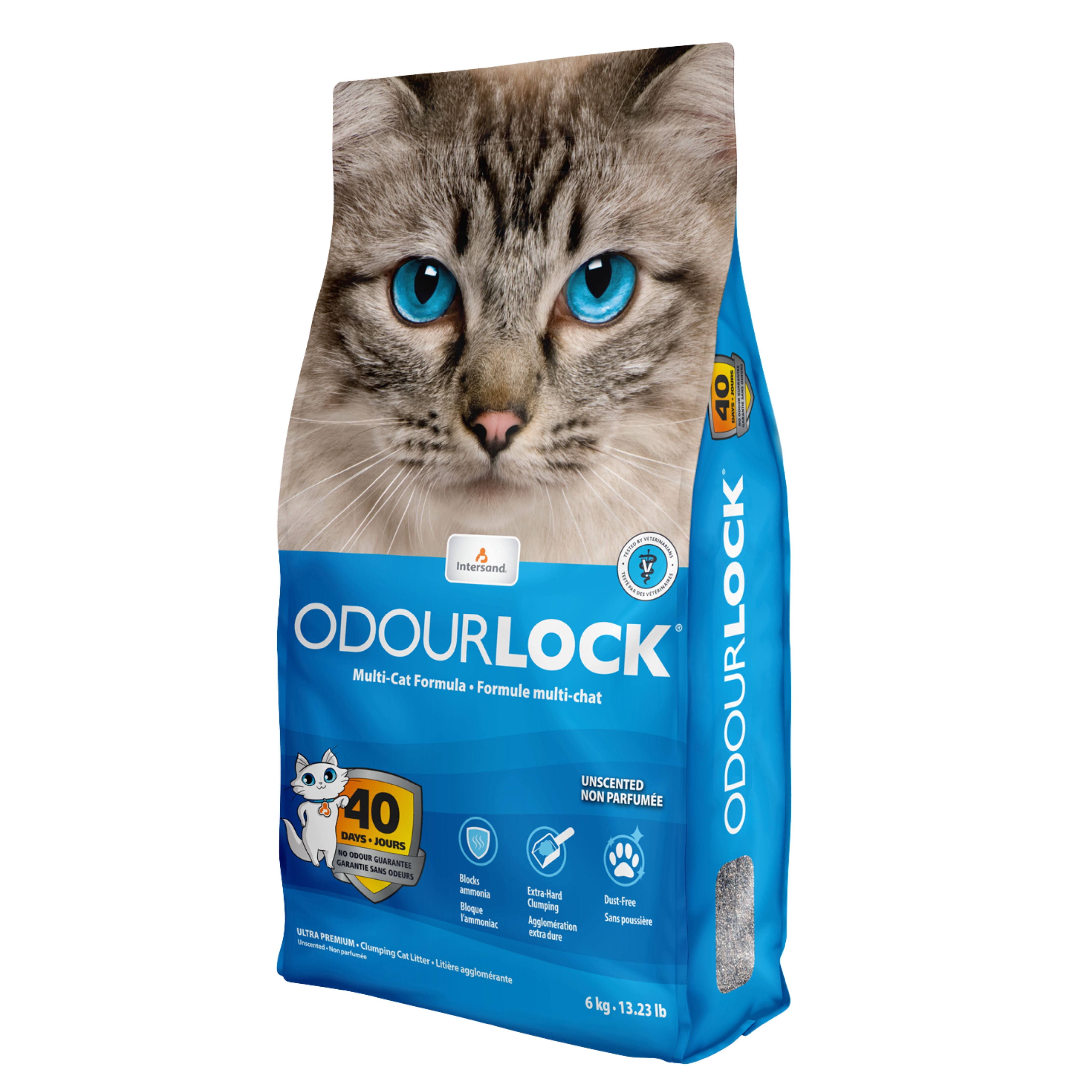 Intersand Odourlock Mineral Cat Litter 6-Kg