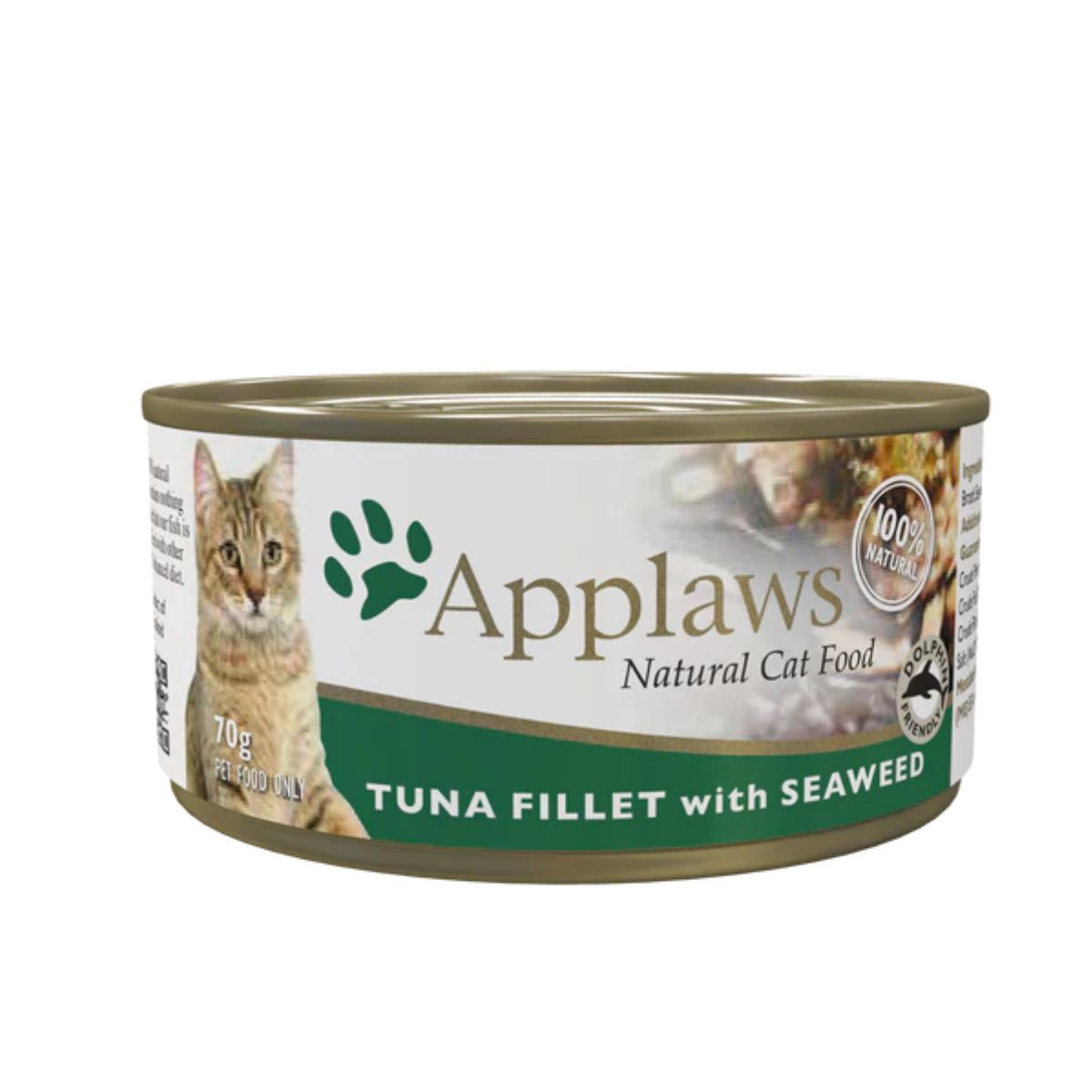Applaws Cat Wet Tin Tuna Fillet With Seaweed 70 Gm