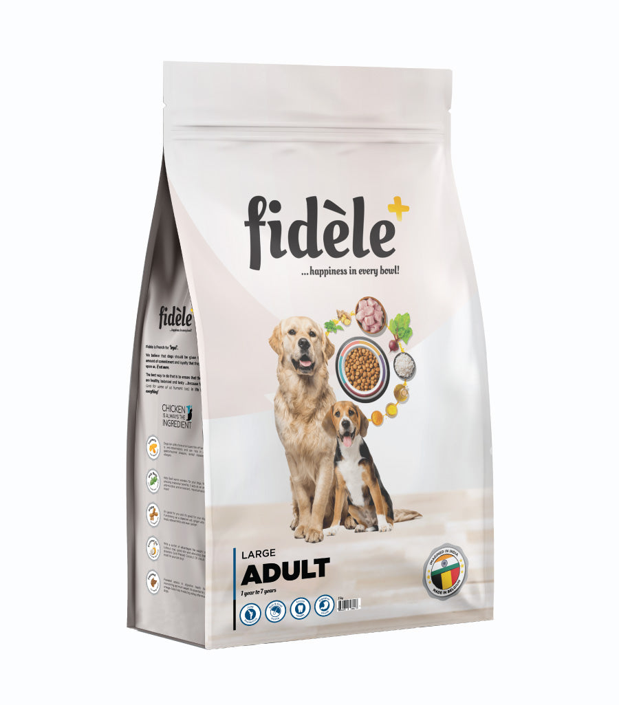 Fidele+ Dry Dog Food Adult Large 1-Kg