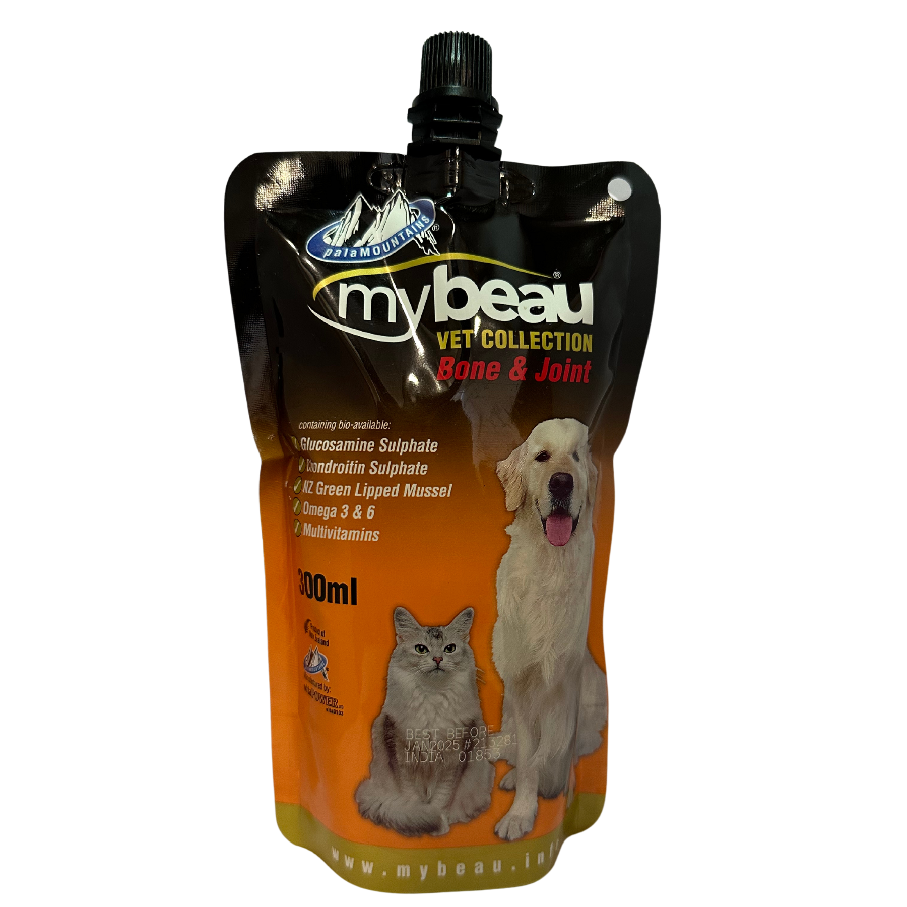 Palamountains My Beau Bone & Joint Supplement for Dogs & Cats 300-ml