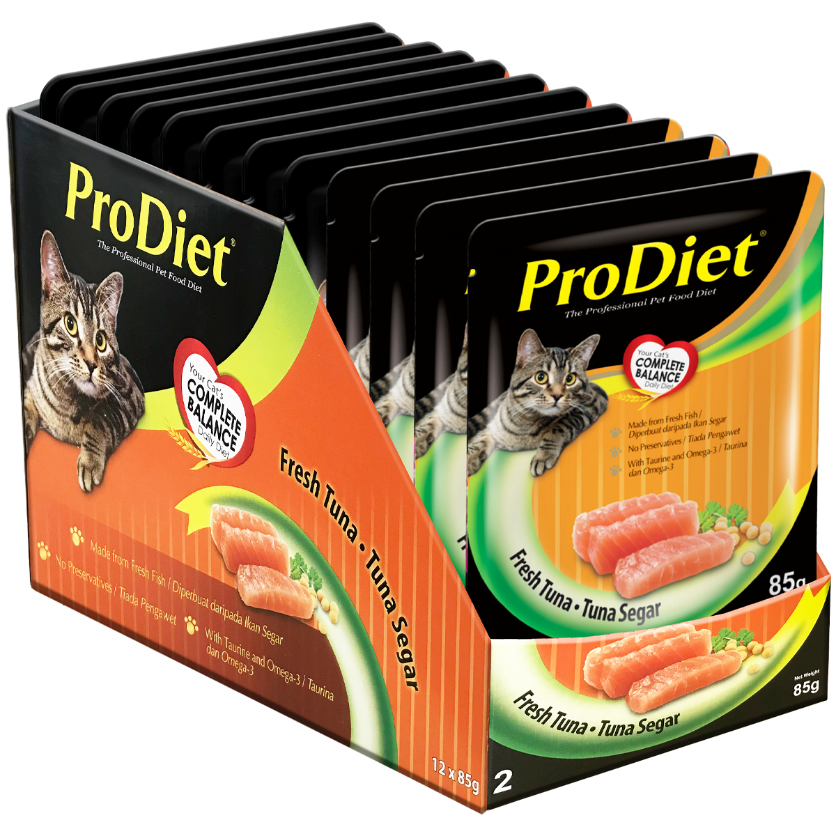 ProDiet Wet cat Food Pouch Tuna 85 g