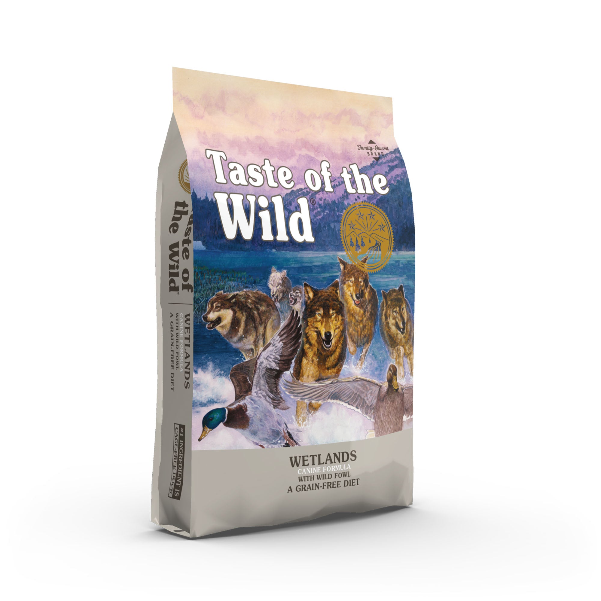 Taste of the Wild Dry Dog Food Wetlands Canine (Wild Fowl) 12.2-Kg