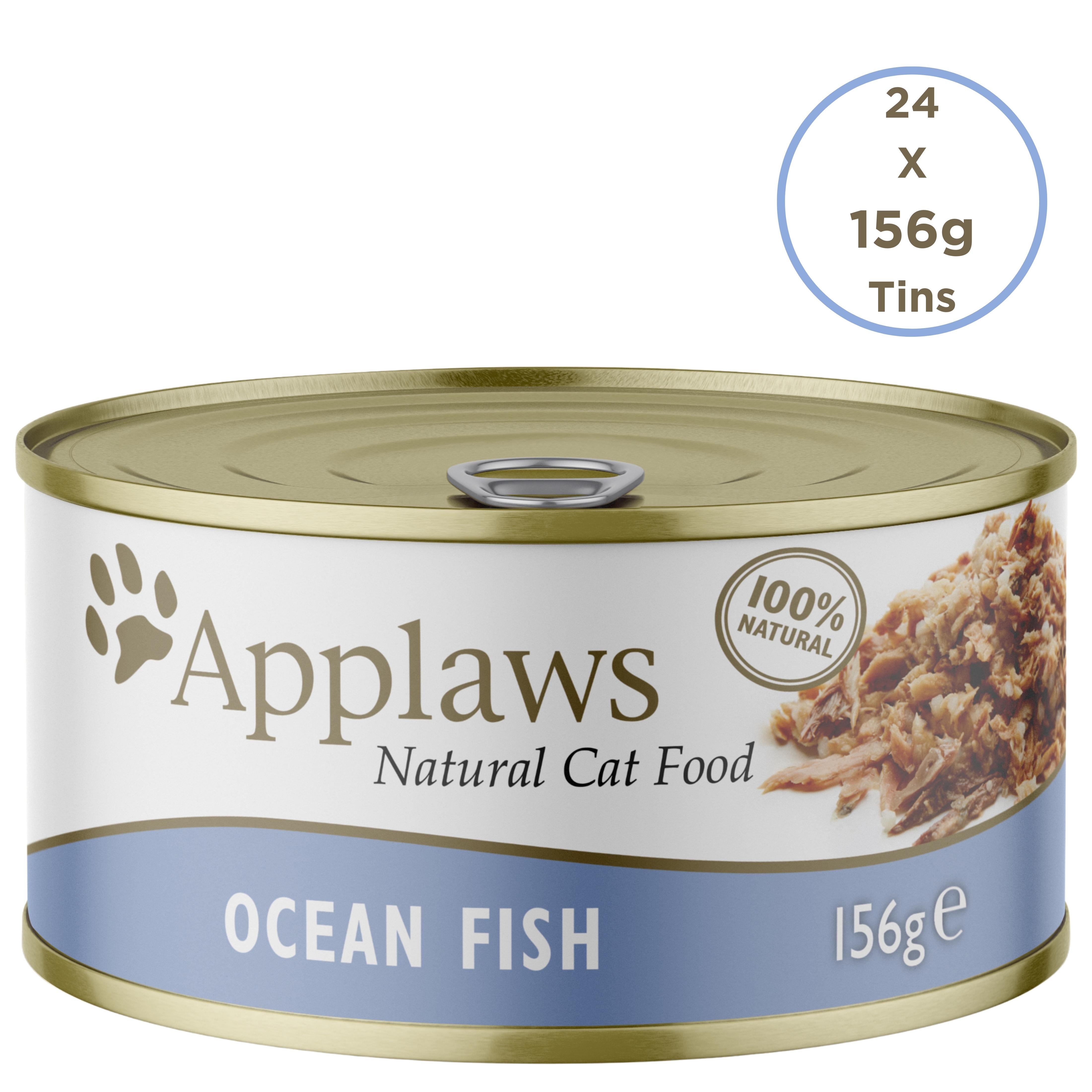 Applaws Cat Wet Food 156g Ocean Fish in Broth