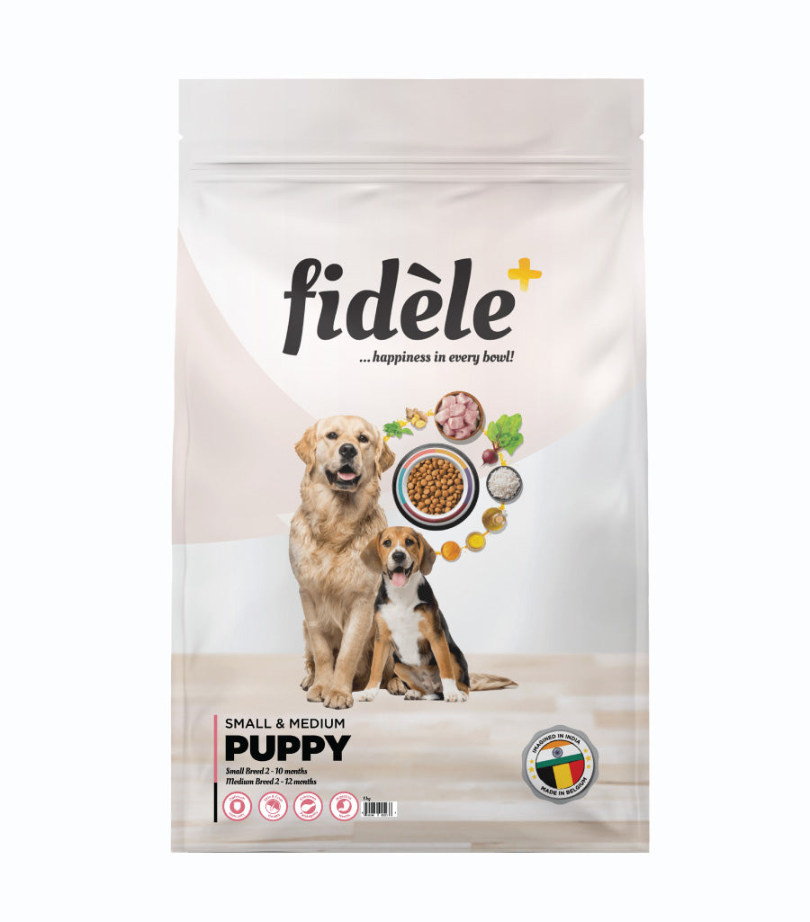 Fidele+ Dry Dog Food Small & Medium Puppy 1-Kg