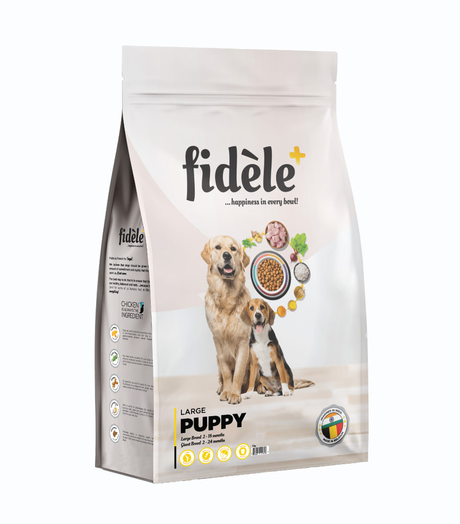 Fidele+ Dry Dog Food Large Puppy 1-Kg