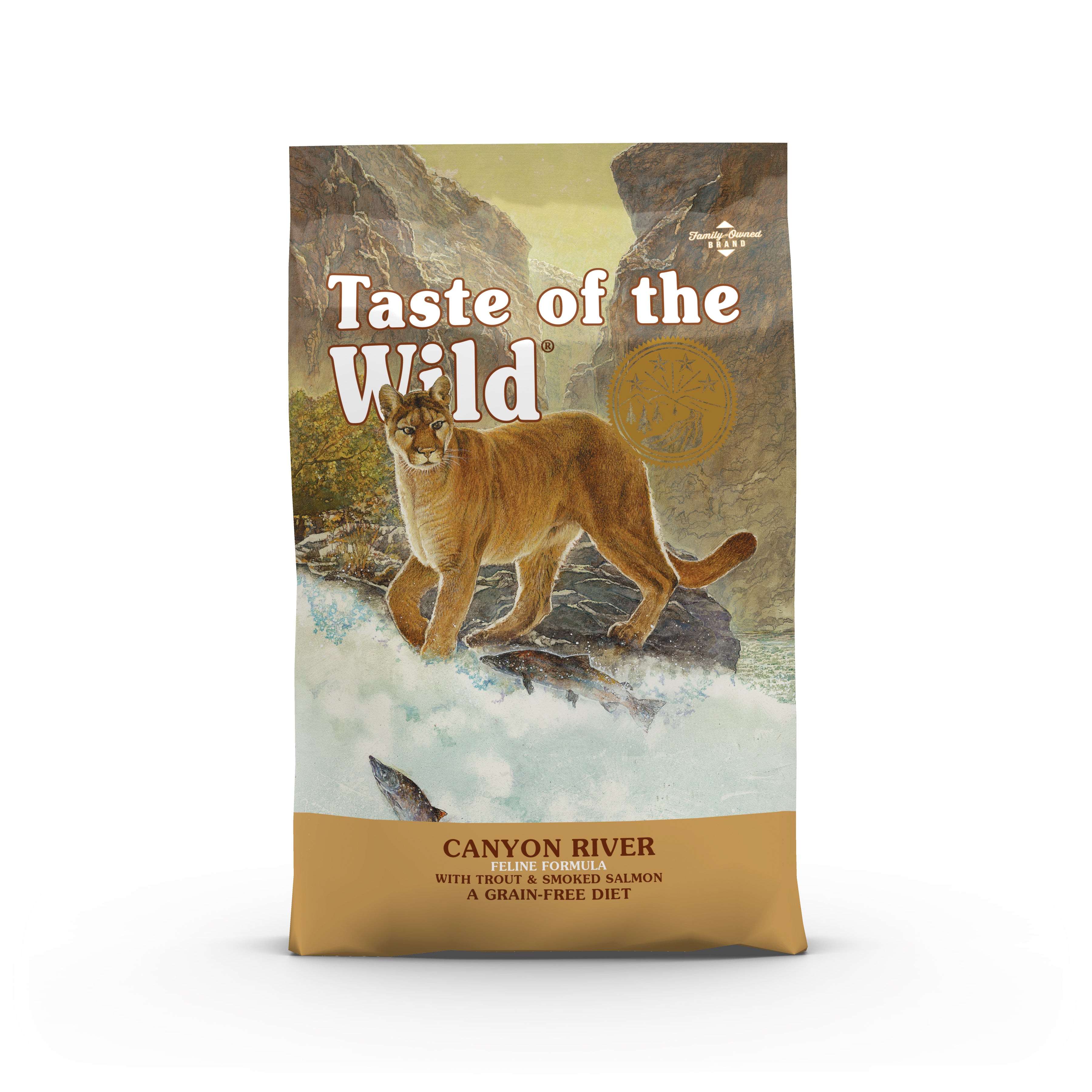 Taste of the Wild Dry Cat Food Canyon River Feline (Trout And Smoke Salmon) 7-Kg