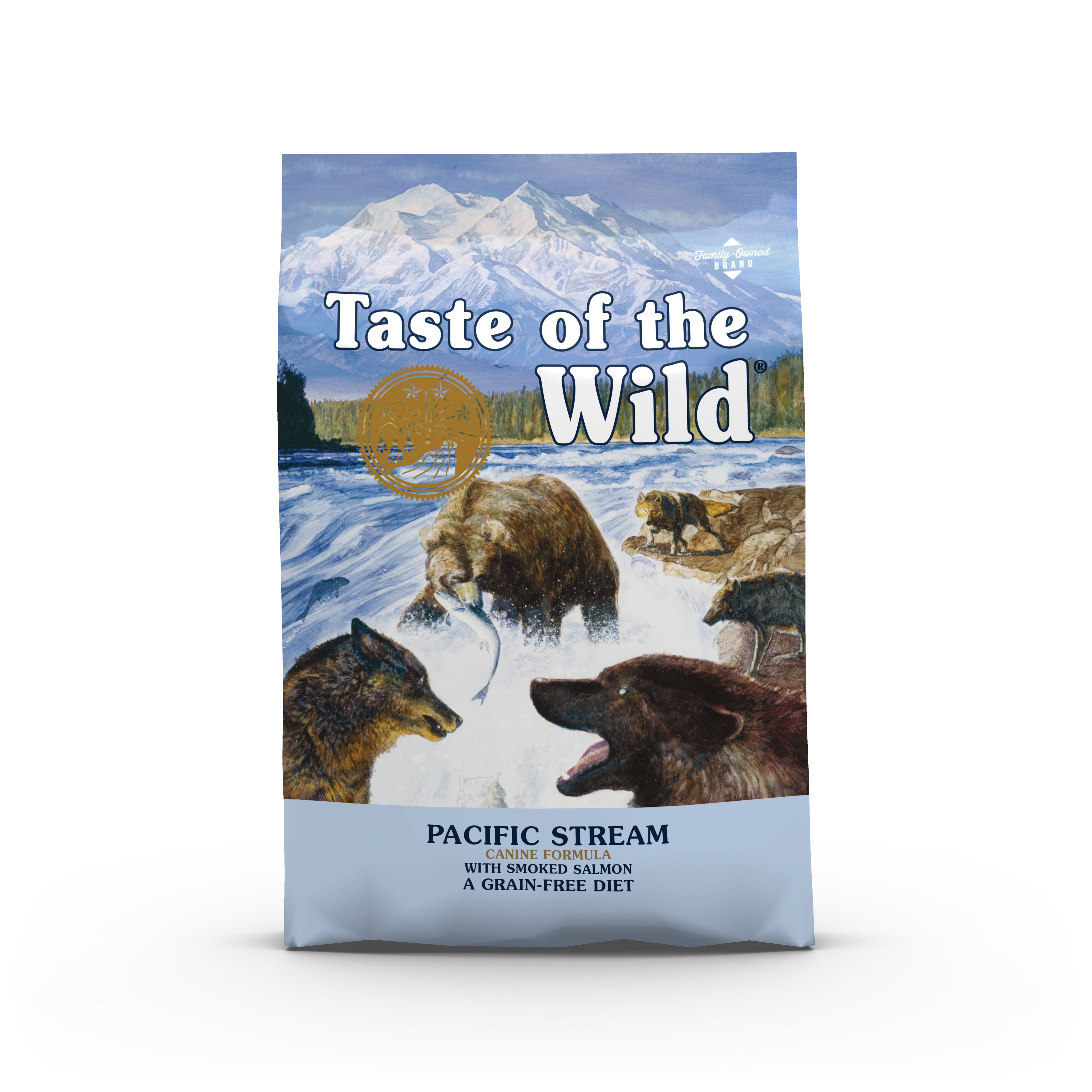 Taste of the Wild Dry Dog Food Pacific Stream Canine (Smoked Salmon) 12.2-Kg