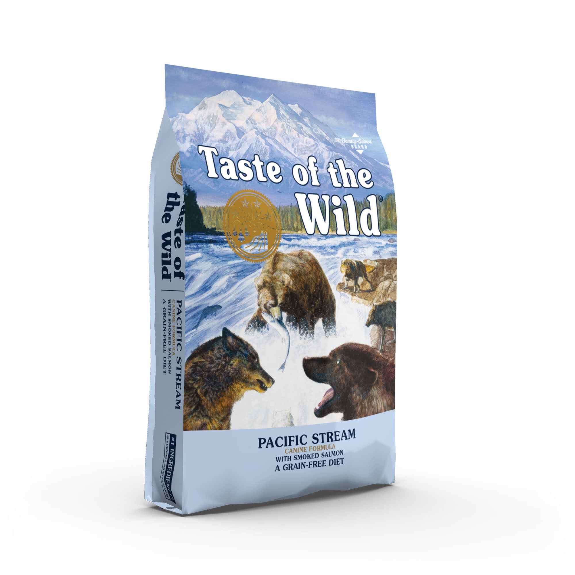 Taste of the Wild Dry Dog Food Pacific Stream Canine (Smoked Salmon) 18.14-Kg