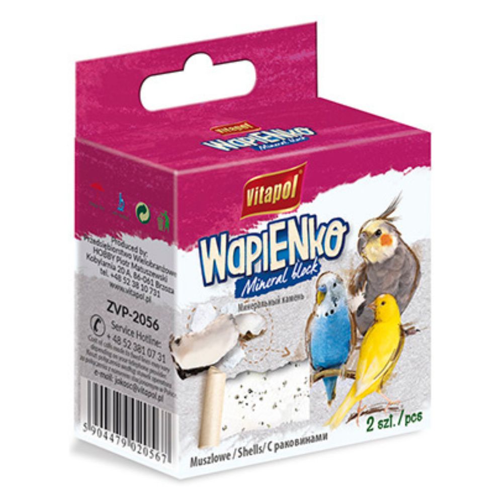 Vitapol Mineral Block For Birds - Shell 40-gm